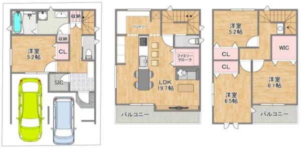 八尾市東本町５丁目の中古一戸建て