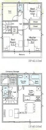 竹渕5丁目新築戸建て　3号棟