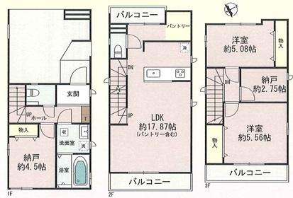八尾市高安町南３丁目の新築一戸建