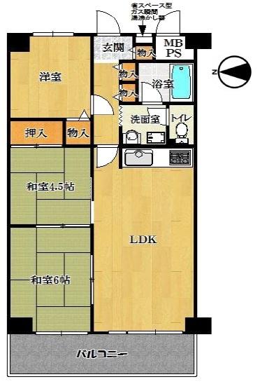 サンハイツ八尾南２号棟
