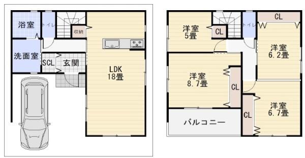 宮町3丁目新築戸建て