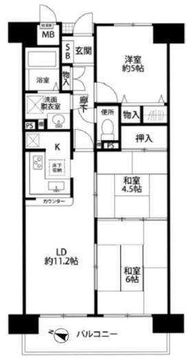 ファミールハイツ八尾B棟