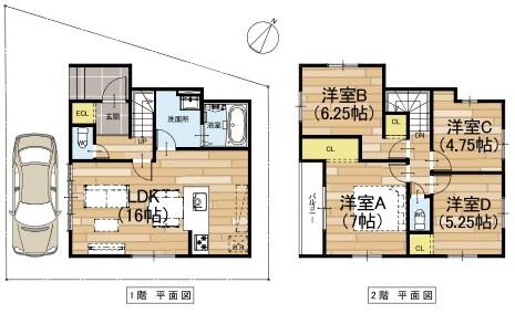 八尾市久宝園２丁目の中古一戸建て