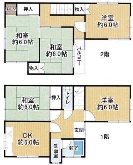 八尾市大竹７丁目の中古一戸建て