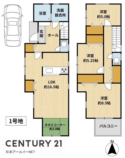 茨木市上野町の新築一戸建