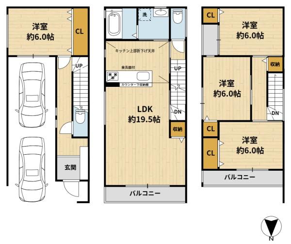 東住吉区　中野四丁目　築浅戸建