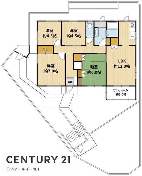 茨木市北春日丘３丁目の中古一戸建