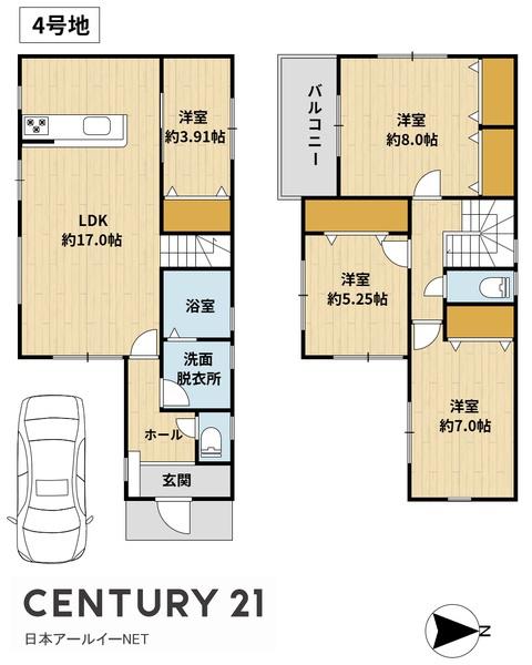 茨木市上野町の新築一戸建