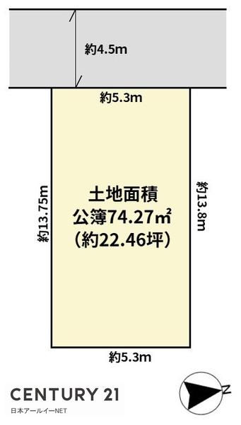 高槻市宮野町の土地
