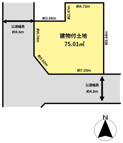茨木市耳原３丁目の売土地