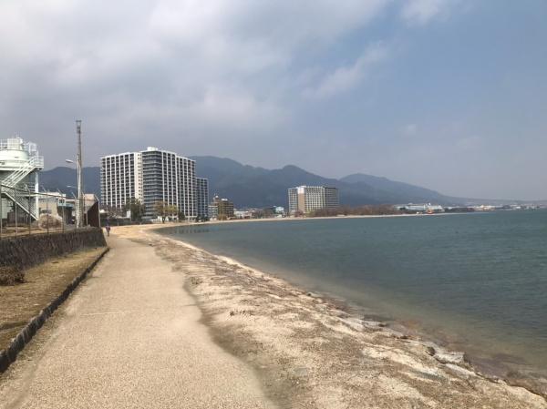 イーグルコートびわ湖大津京(柳が崎湖畔公園遊歩道)