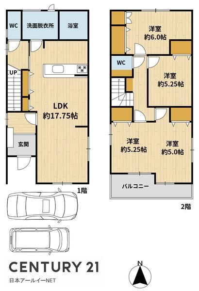 茨木市鮎川３丁目の新築一戸建