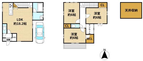 高槻市若松町の新築一戸建