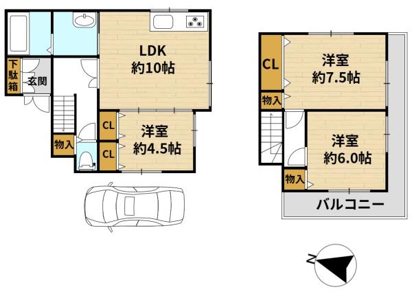高槻市辻子２丁目の中古一戸建