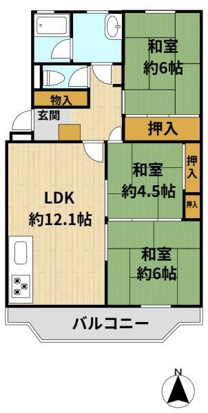 ハイム富田北棟