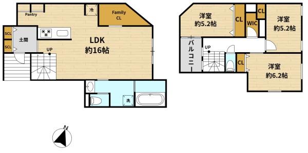 茨木市西河原北町の新築一戸建