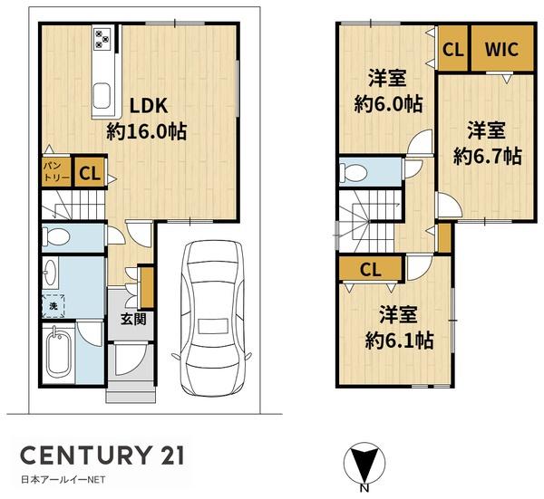 高槻市栄町２丁目の新築一戸建