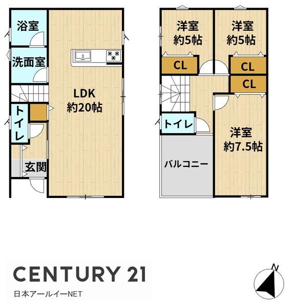 茨木市室山１丁目の新築一戸建