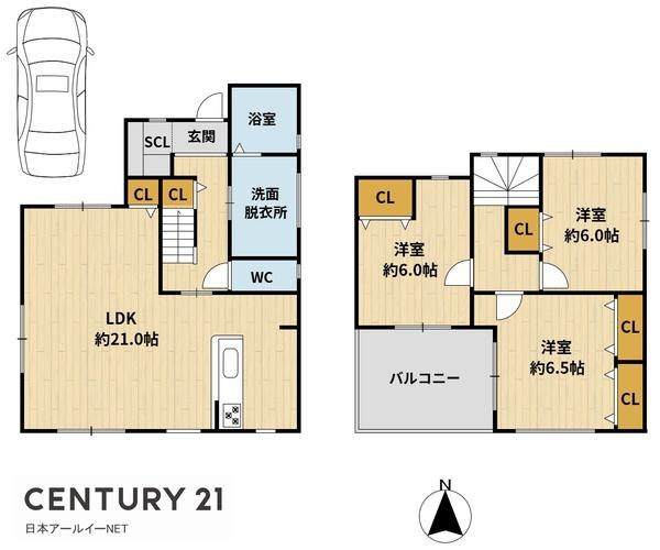 茨木市目垣１丁目の新築一戸建