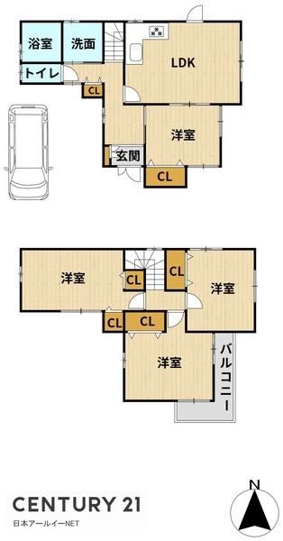 高槻市宮野町の中古一戸建
