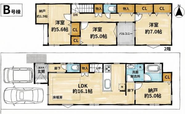 高槻市柳川町２丁目の新築一戸建