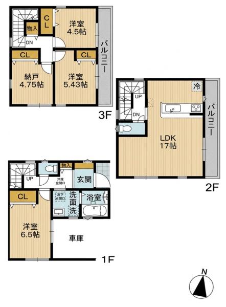 高槻市辻子２丁目の新築一戸建