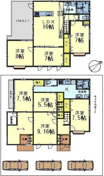 京都市山科区大宅坂ノ辻町の中古一戸建