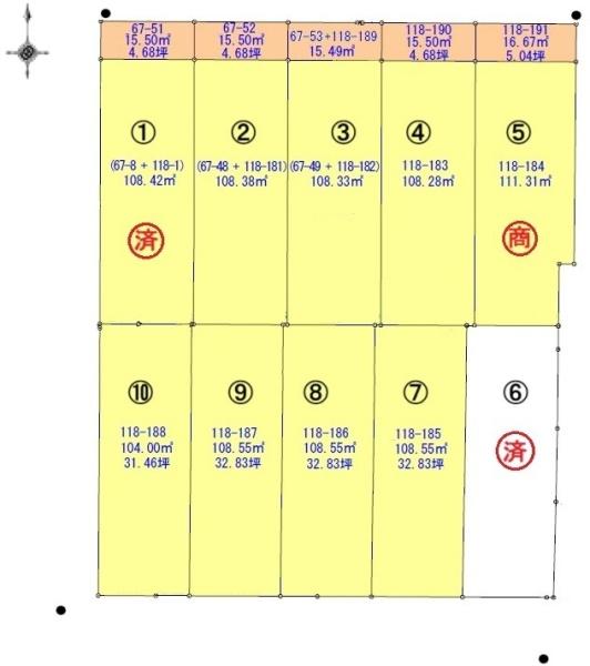 京都市山科区西野大鳥井町の売土地