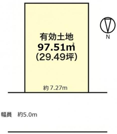 京都市山科区西野楳本町の売土地