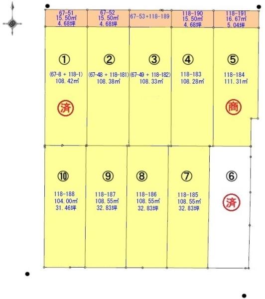 京都市山科区西野大鳥井町の売土地