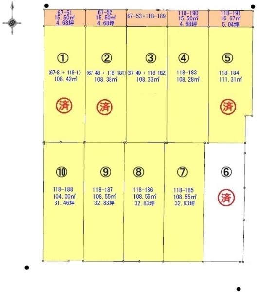 京都市山科区西野大鳥井町の売土地
