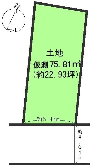 宇治市小倉町西山の売土地