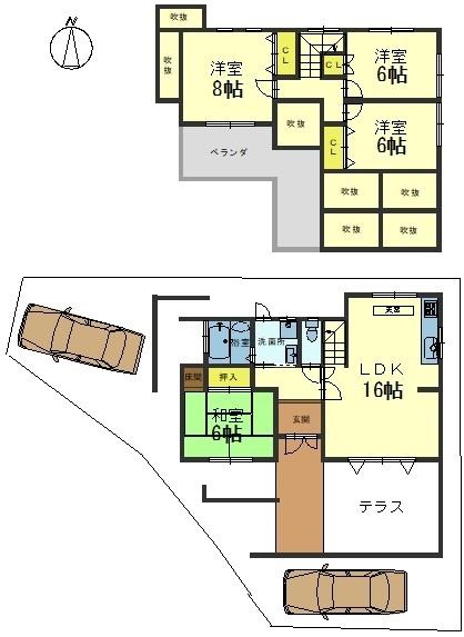 宇治市木幡南山の中古一戸建