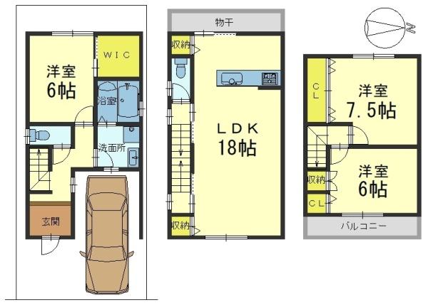 京都市下京区梅小路本町の売土地