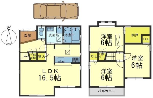 京都市山科区西野野色町の中古一戸建て