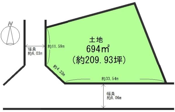 京都市山科区勧修寺西栗栖野町の売土地