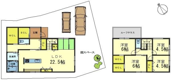 京都市山科区御陵山ノ谷の土地
