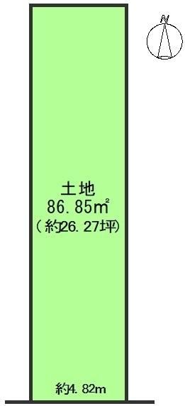 京都市山科区西野大鳥井町の土地