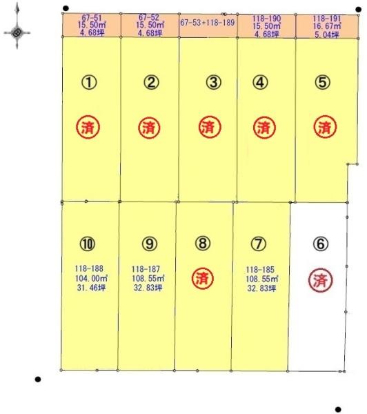 京都市山科区西野大鳥井町の土地