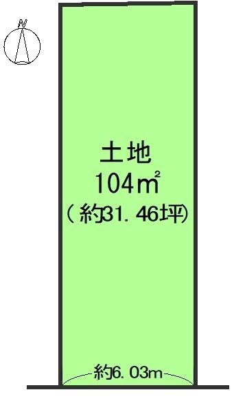 京都市山科区西野大鳥井町の土地