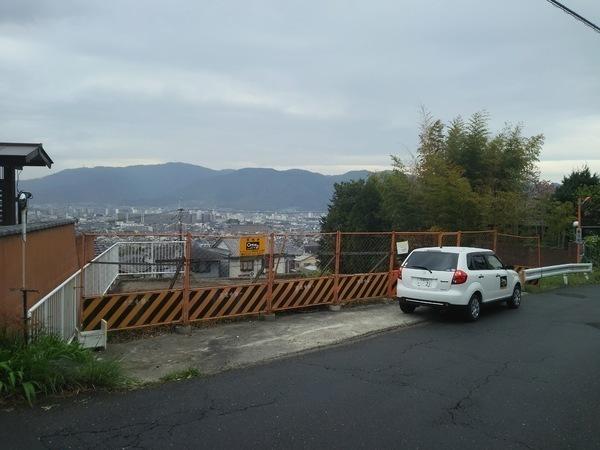 京都市山科区上花山花ノ岡町の土地