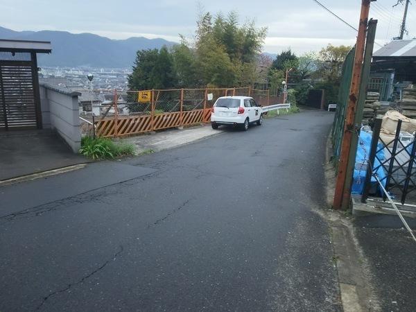 京都市山科区上花山花ノ岡町の土地