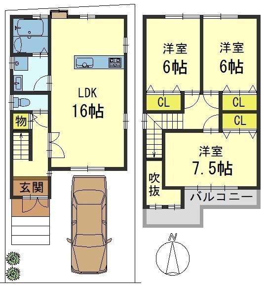 京都市山科区小山鎮守町の一戸建