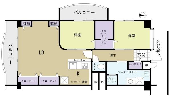狭山レークハイツ二号棟