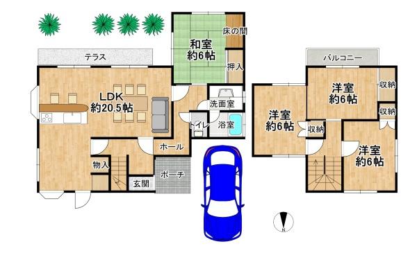 河内長野市緑ヶ丘北町　中古戸建