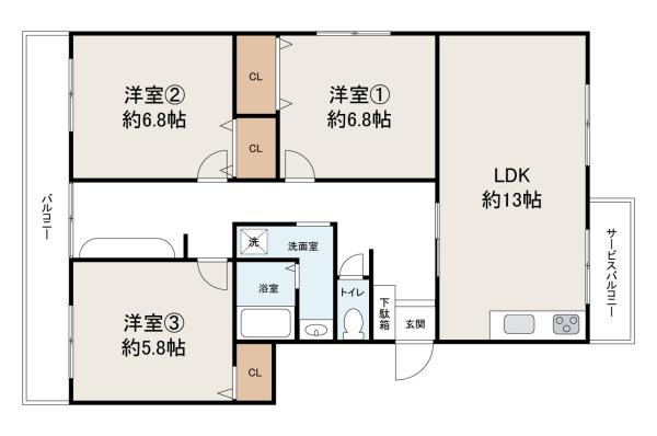 泉北原山台第二次団参号棟