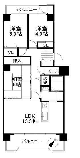 藤和さやまハイタウンB棟