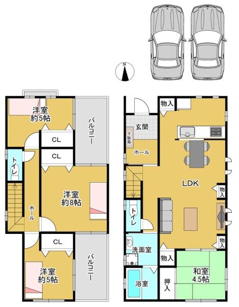 河内長野市上田町の中古一戸建て