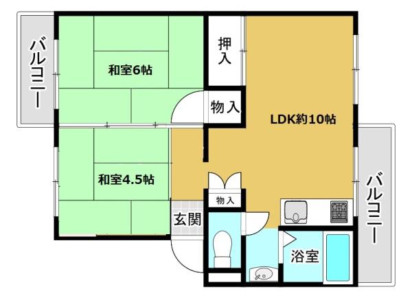 狭山遊園ハイツ５号棟