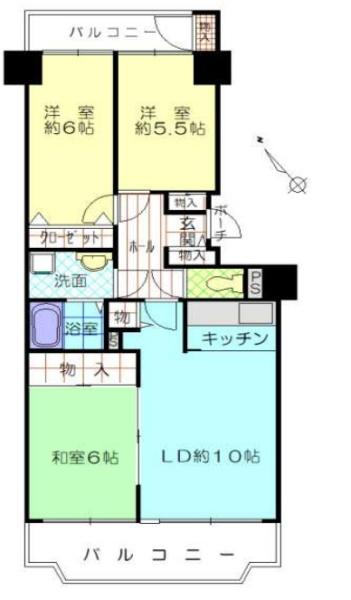 藤和さやまハイタウンB棟